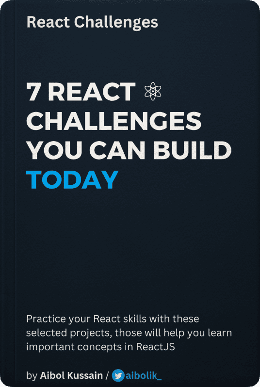 7 react challenges